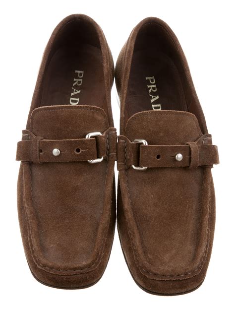 prada square toe loafers|prada luxury loafers.